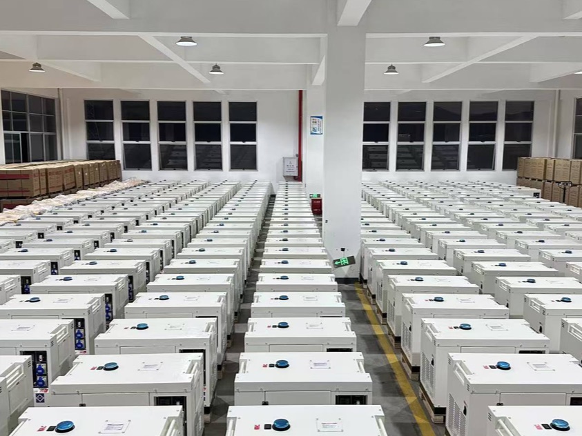 Real compact silent generator stock for clinic and pharmacy backup power buyers