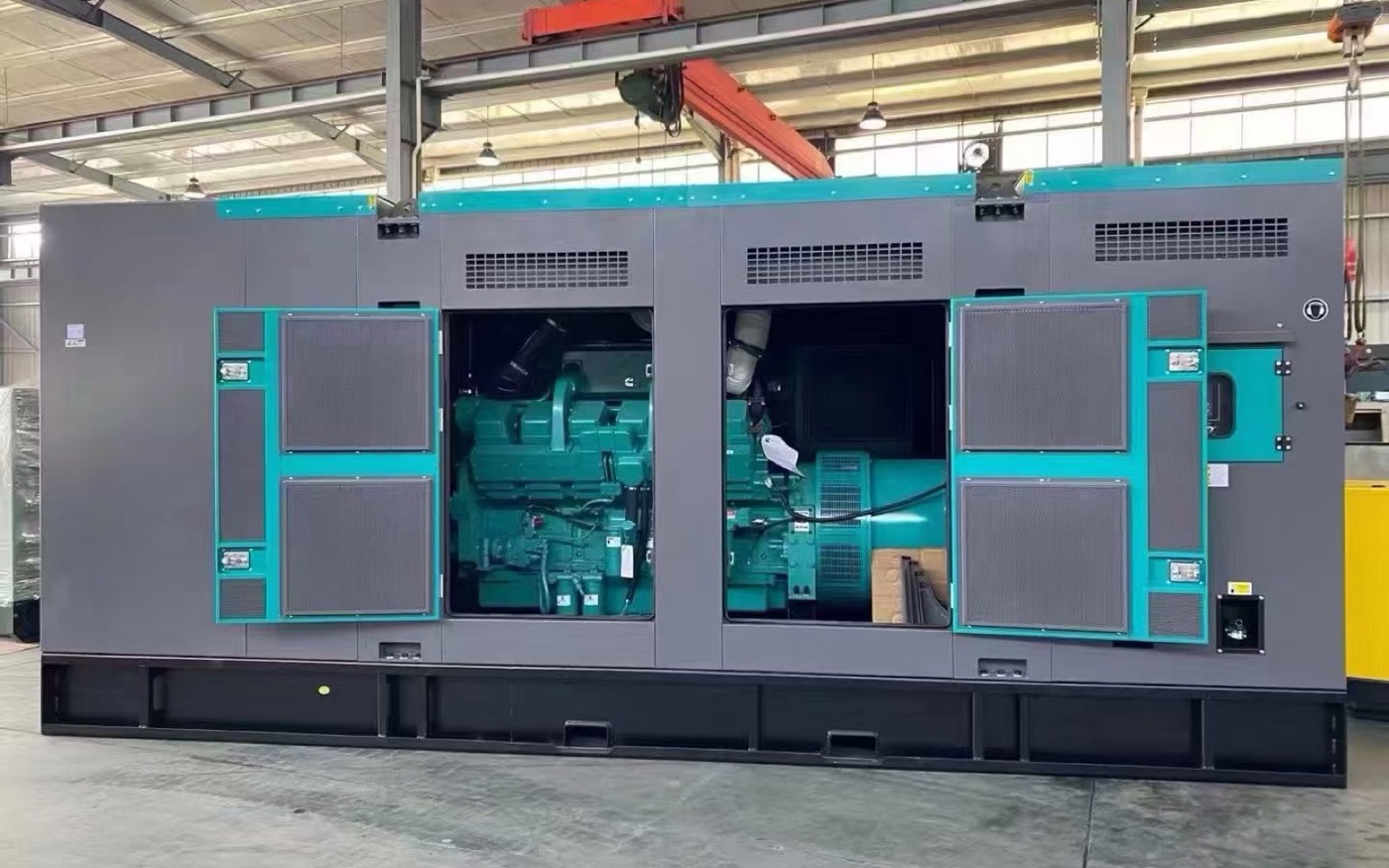 Real large silent diesel generator prepared in factory for 350kVA Nigeria quotation requests