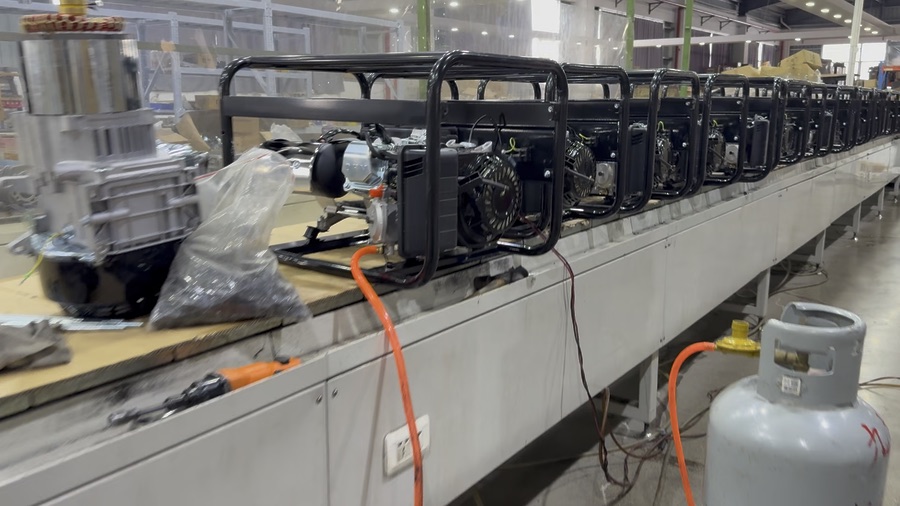 Custom multi-fuel gasoline generator video for Nigeria buyers