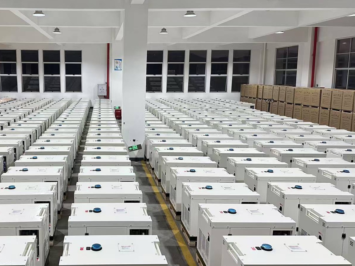 Representative factory batch photo for DH10500 compact diesel generator quotation