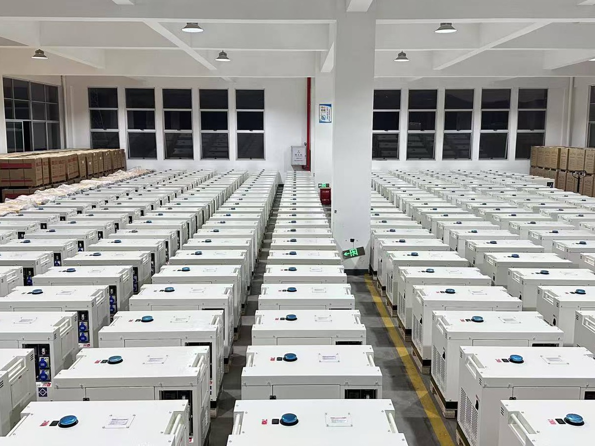 Representative compact generator batch photo for DH9500 quotation